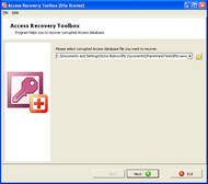 Access Recovery Toolbox screenshot